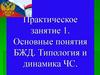 Основные понятия БЖД. Типология и динамика ЧС