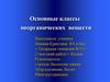 Основные классы неорганических веществ. Оксиды