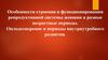 Особенности строения и функционирования репродуктивной системы женщин в разные возрастные периоды. Оплодотворение