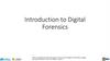 Introduction to Digital Forensics