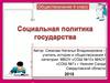 Социальная политика государства