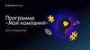 Программа «Моя компания»