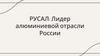 Русал. Лидер алюминиевой отрасли России