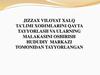 Izzax viloyat xalq ta’limi xodimlarini qayta tayyorlash va ularning malakasini oshirish