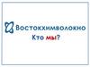 Группа компаний «Востокхимволокно»