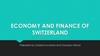 Economy and finance of Switzerland