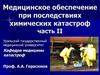 Медицинское обеспечение при последствиях химических катастроф. Часть II