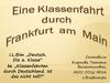Eine Klassenfahrt durch Frankfurt am Main