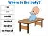 Baby. Prepositions