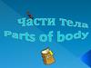Parts of body