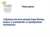 Органические вещества: белки, жиры и углеводы в продуктах питания. Биология. 7 класс