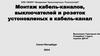 Монтаж кабель-каналов, выключателей и розеток установленных в кабель-канал