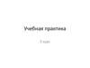 Программирование в компьютерныхсистемах. Учебная практика. 3 курс