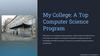 My College: A Top Computer Science Program