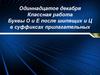 Буквы О и Е после шипящих и Ц в суффиксах прилагательных