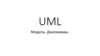 UML. Модель. Диаграммы