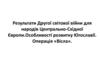 Результати Другої світової війни для народів Центрально-Східної Європи.Особливості розвитку Югославії. Операція «Вісла»