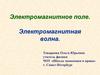 Электромагнитное поле. Электромагнитная волна