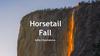 Horsetail fall