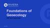 Foundations of Geoecology