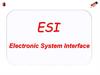 Electronic system interface