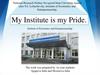 My Institute is my Pride. Institute of Economics and Entrepreneurship