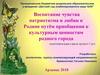 Воспитание чувства патриотизма и любви к Родине