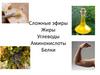Сложные эфиры. Жиры. Углеводы. Аминокислоты. Белки