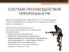 Система противодействия терроризму в РФ