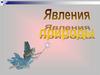Явления природы