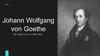 Johann Wolfgang von Goethe