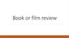 Book or film review