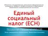 Единый социальный налог