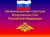 Организационная структура Вооруженных Сил Российской Федерации