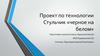 Стульчик «черное на белом». Проект по технологии