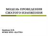 Модель проведения сжатого изложения