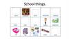 School things