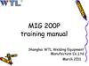 MIG 200P training manual