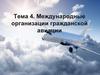 Международные организации гражданской авиации