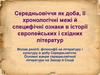Середньовіччя як доба, її хронологічні межі й специфічні ознаки  (8 клас)