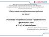 Развитие потребительского кредитования физических лиц в ПАО «Совкомбанк»