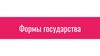 Формы государства