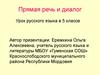 Прямая речь и диалог. Урок русского языка в 5 классе