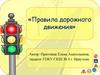 Правила дорожного движения