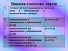 Основні правила вимови голосних