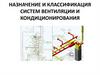 Назначение и классификация систем вентиляции и кондиционирования