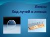 Линзы. Ход лучей в линзах