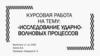 Исследование ударно-волновых процессов
