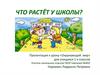 Что растет у школы?