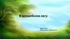 "В волшебном лесу". Детям про экономику